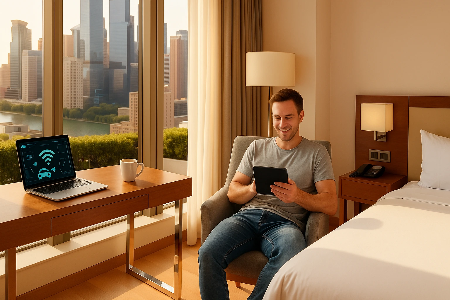 Can I Find Day-Use Hotels with Free Parking and Wi-Fi?