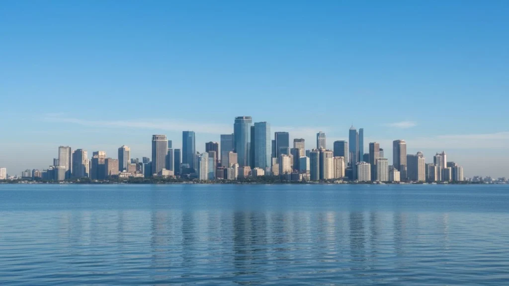 view of manila skyline