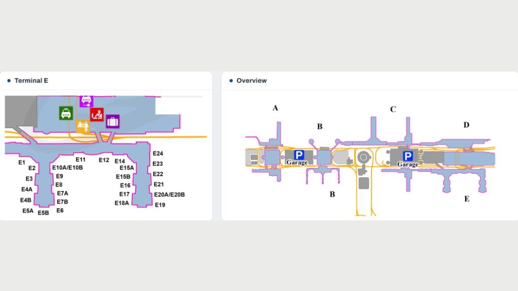 iah-george-bush-houston-airport terminal map